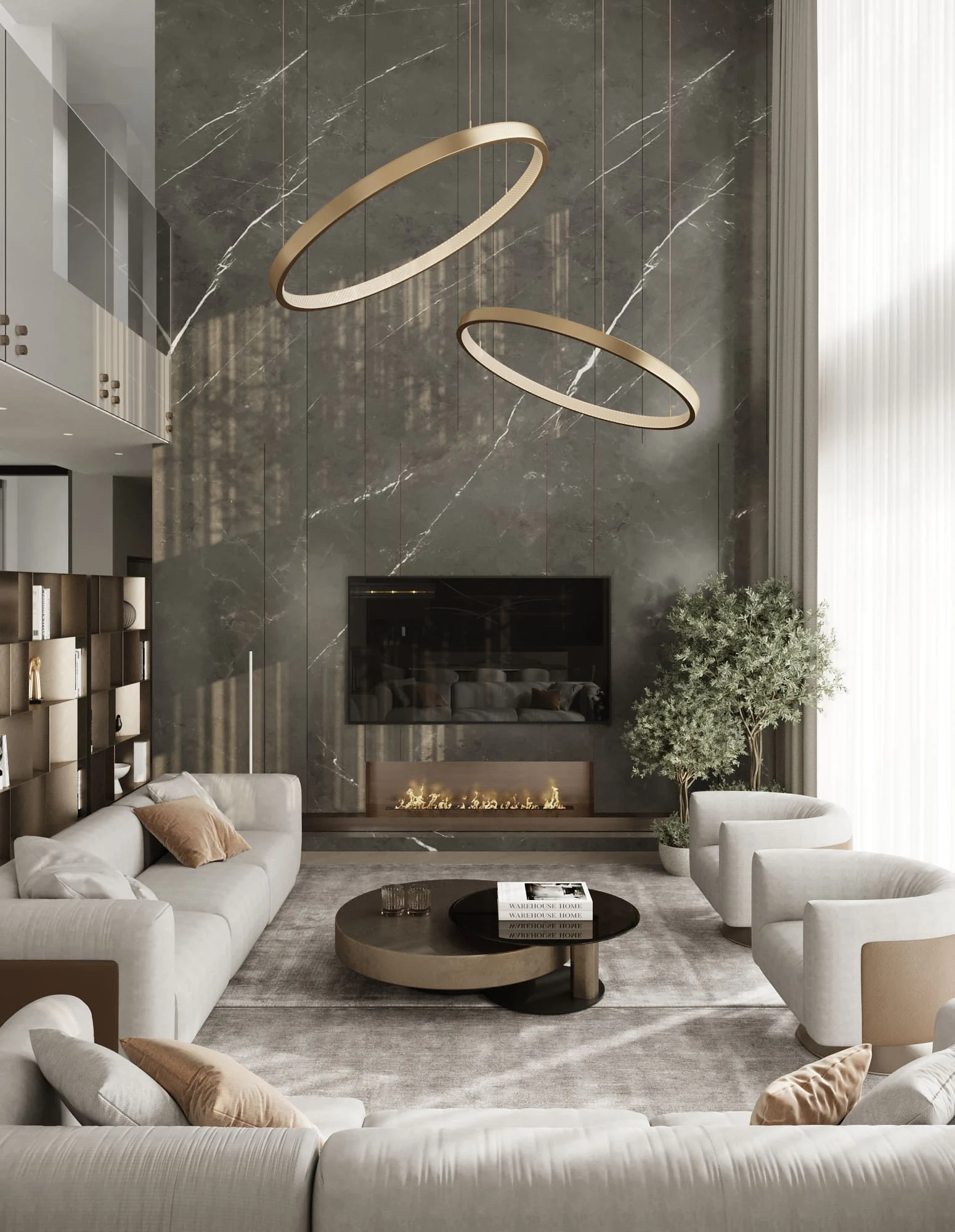 Villa Ivory living room