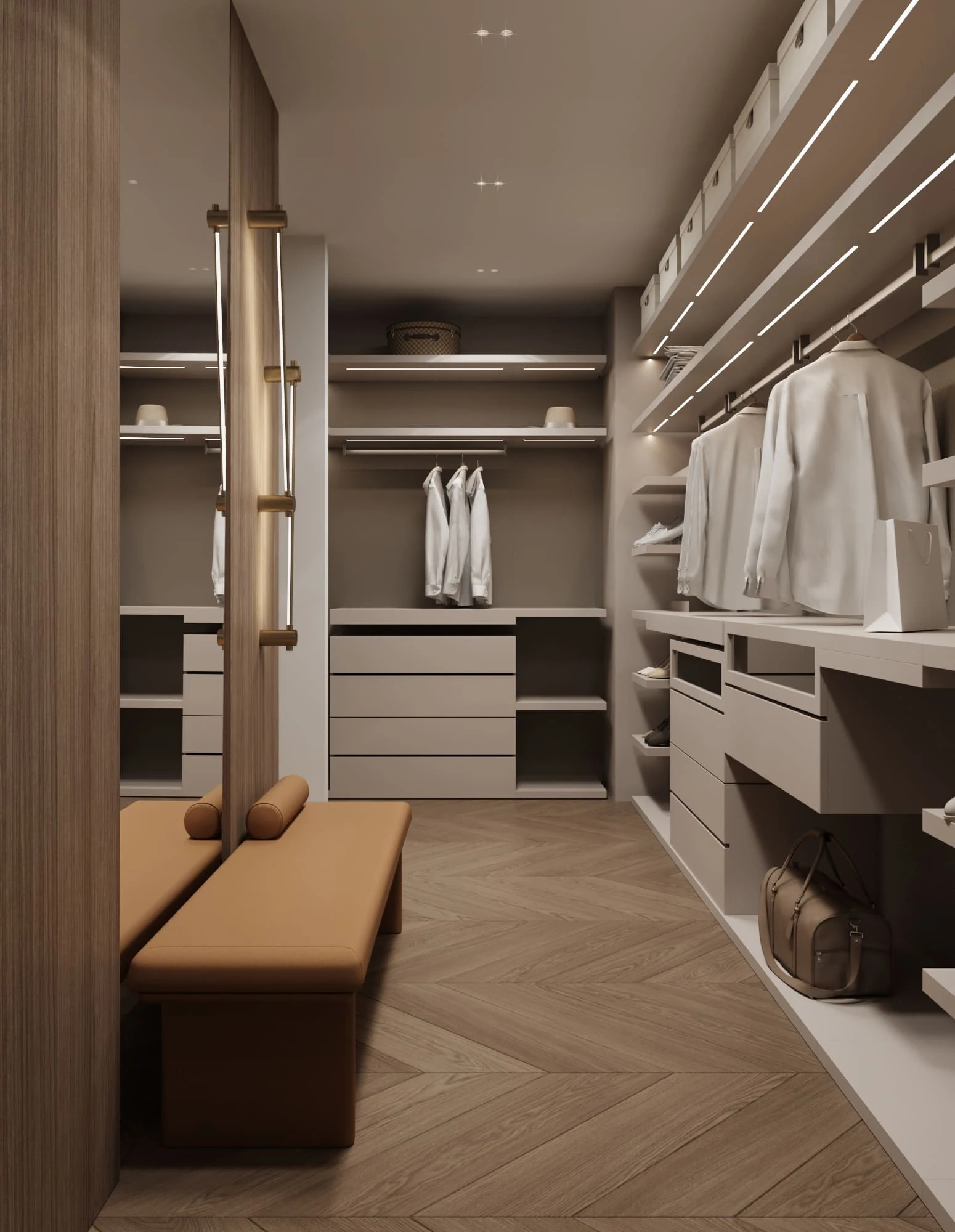 Villa Ivory dressing room